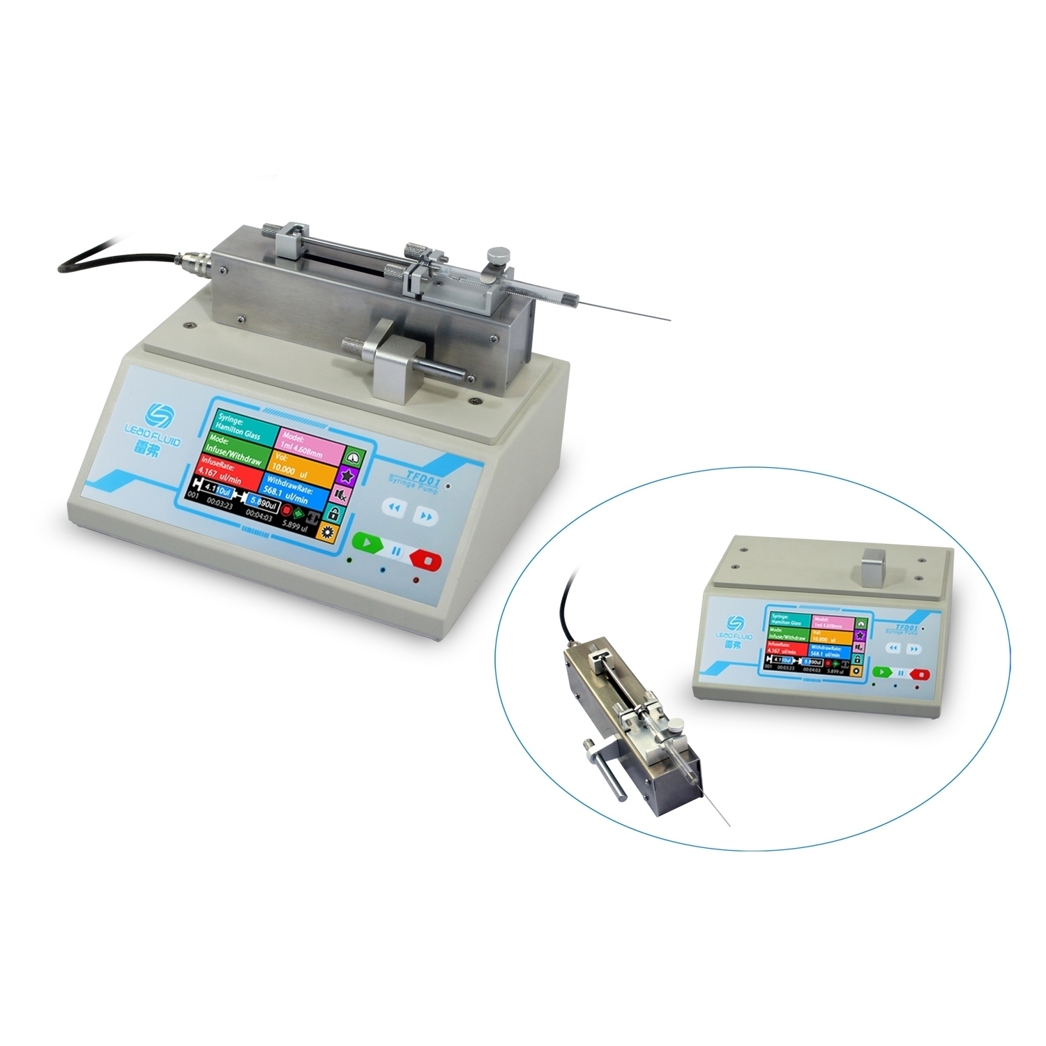 TYD0101 Laboratory Syringe Pump Lead Fluid Technology USA